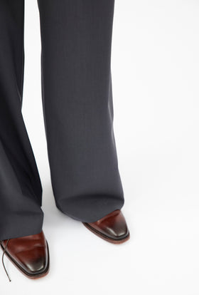 LIGHT WEIGHT WOOL HOSE, Carbon from ODEEH 