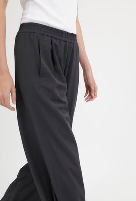 LIGHT WEIGHT WOOL HOSE, Carbon from ODEEH 