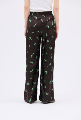 Cat & Mouse Twill Trouser, Cacao from ODEEH 