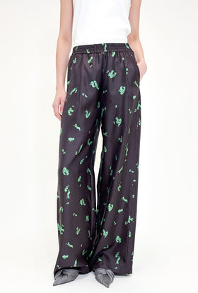 Cat & Mouse Twill Hose, Cacao from ODEEH 