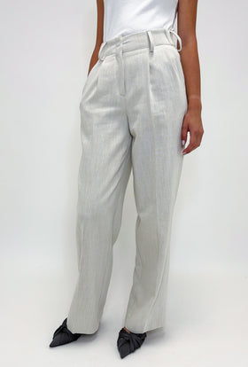 NATURAL SERGE BLEACHED Hose, Almond from ODEEH 