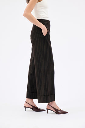 SAXON STRIPE Hose, Ebony from ODEEH 