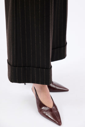 SAXON STRIPE Hose, Ebony from ODEEH 