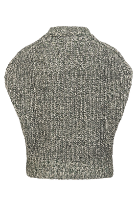 Marbled Alpaca Wool Pullunder, Verdigris from ODEEH 