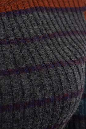 Placed Stripe Pullover, Shadow from ODEEH 