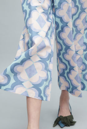 Giant Arabesque Pant, Periwinkle Blue from ODEEH 