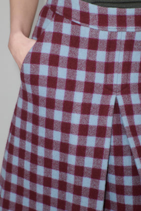 Brushed Vichy Rock, Crimson from ODEEH 