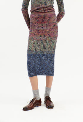 SPACE-DYED WOOL MIX Rock, Multicolor from ODEEH 