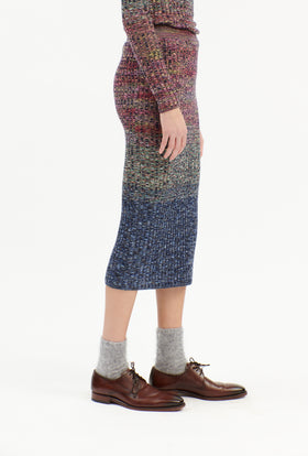 SPACE-DYED WOOL MIX Rock, Multicolor from ODEEH 
