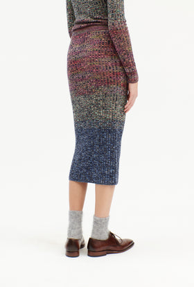 SPACE-DYED WOOL MIX Rock, Multicolor from ODEEH 