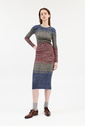 SPACE-DYED WOOL MIX Rock, Multicolor from ODEEH 