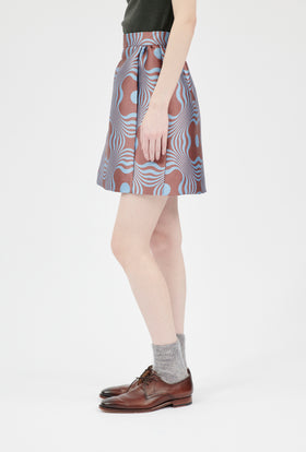 Op-Art Tapestry Rock, Nordic Blue from ODEEH 
