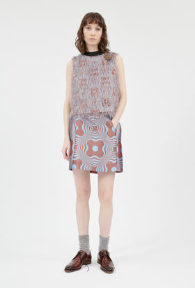 Op-Art Tapestry Rock, Nordic Blue from ODEEH 