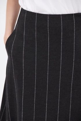 Bold Pin Stripe Rock, Charcoal from ODEEH 
