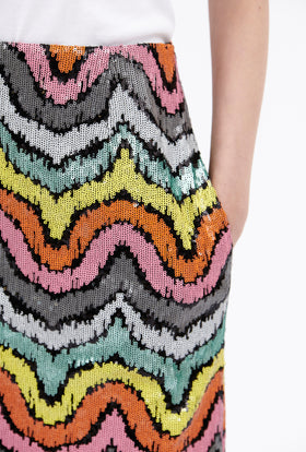 Zig Zag Wave Rock, Multicolor from ODEEH 