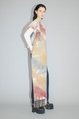 Tie-Dye-Stripe Schal, Achat from ODEEH 