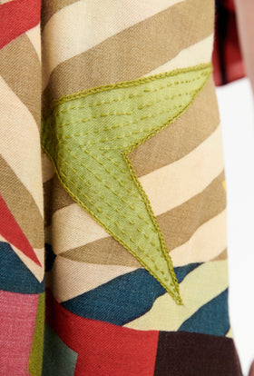 GRAPHIC ARROWS Schal, Multicolor from ODEEH 