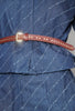 Leather Belt, Maroon from ODEEH 