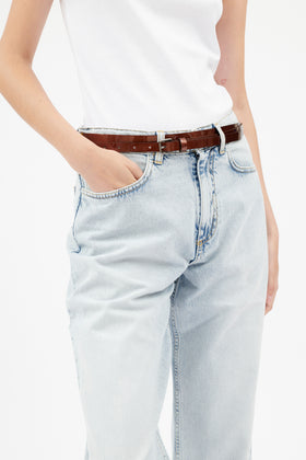 Leather Accessoires Gürtel, Cinnamon from ODEEH 