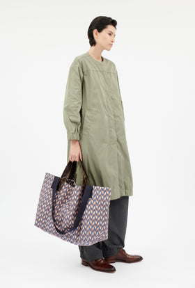 Graphic Heringbone Tasche, Fayence from ODEEH 