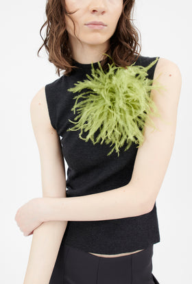 Feather Brosche, Limetta from ODEEH 