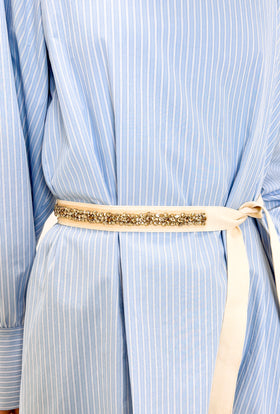 Rhinestone Belt, Vanilla from ODEEH 