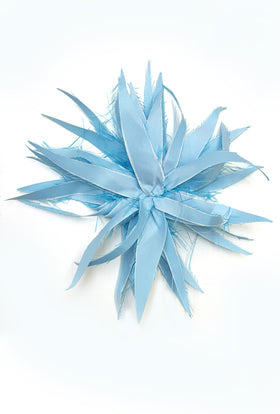 Blumen Brosche, Airblue from ODEEH 