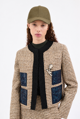 HATS & CAPS Cap, Khaki from ODEEH 