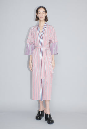 Shirt Stripes Kimono, Multicolor from ODEEH 