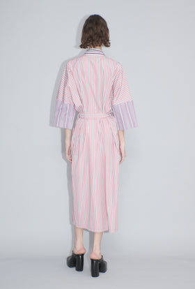 Shirt Stripes Kimono, Multicolor from ODEEH 