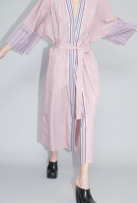 Shirt Stripes Kimono, Multicolor from ODEEH 