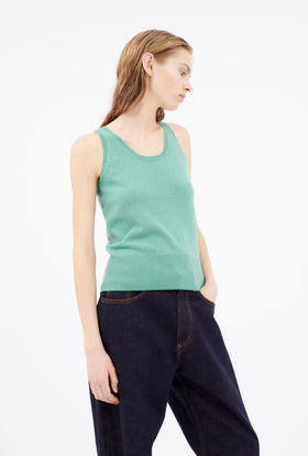 Light Cashmere Top, Mermaid Green from ODEEH 