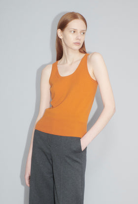 Light Cashmere Top, Burnt Orange from ODEEH 