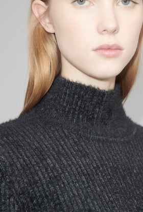 HAIRY JASPE Sweater, Granite from ODEEH 
