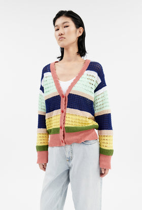 Cable Cardigan, Multicolor from ODEEH 