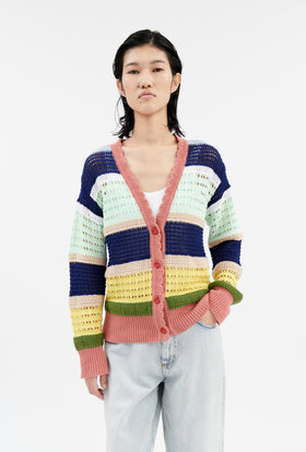 Cable Cardigan, Multicolor from ODEEH 