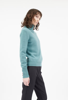 LIGHT CASHMERE Pullover, Seablue from ODEEH 