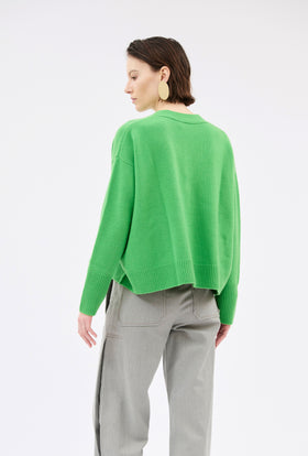 Light Cashmere Cardigan, Maygreen from ODEEH 