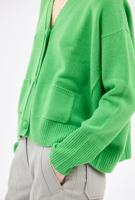 Light Cashmere Cardigan, Maygreen from ODEEH 