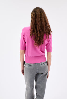 LIGHT CASHMERE Pullover, Pink from ODEEH 