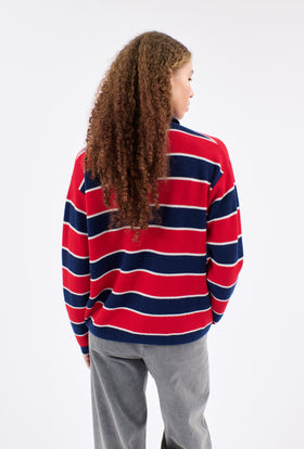 WOOL CASHMERE Pullover, True Red from ODEEH 