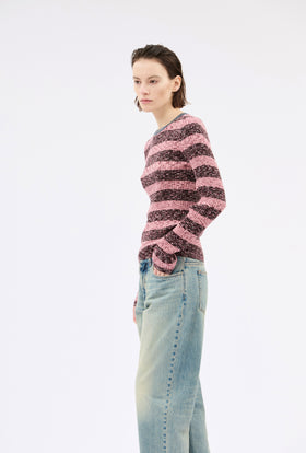 SPACE DYED Yarn Mix Pullover, Multicolor from ODEEH 