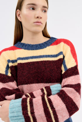 ALPACA WOOL MIX Pullover, Multicolor from ODEEH 