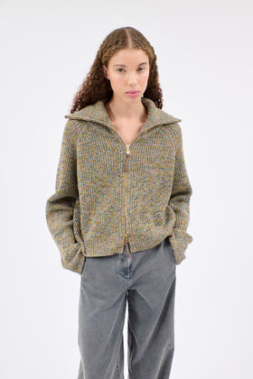 MOULINÈ Cardigan, Taupe from ODEEH 