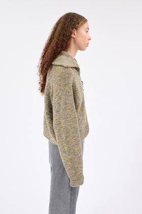 MOULINÈ Cardigan, Taupe from ODEEH 
