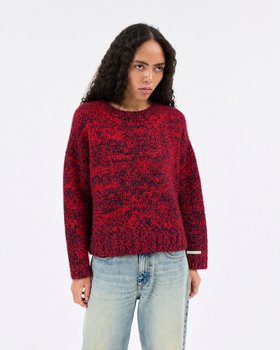 ALPACA WOOL MIX Pullover, Poppy from ODEEH 