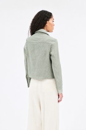 Structured Cotton / Linen Jacke, Safari from ODEEH 