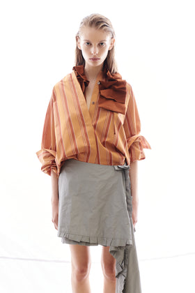 70's Stripe Bluse, Spice from ODEEH 